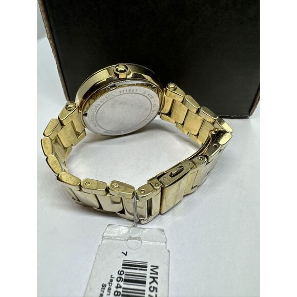 Michael Kors Parker MK5784 Women\'s Gold Stainless Steel Analog Dial Watch JNA197 main image 7